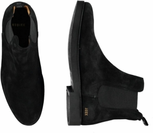 LOGAN CHELSEA 10S BLAK SUEDE