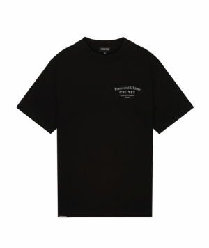 CROYEZ FRATERNITE T-SHIRT 904 BLACK/WHITE