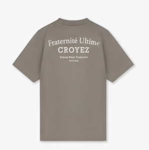 CROYEZ FRATERNITE T-SHIRT 048 VINTAGE GRE