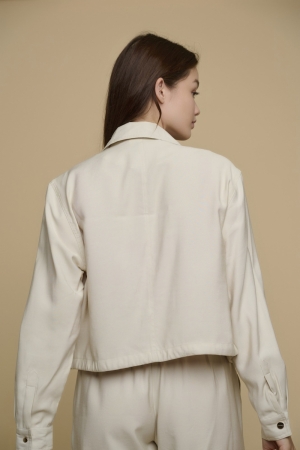 BRIGITTA JACKET UTILITY BIRCH