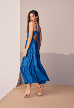 MONIQUE STRAP DRESS 76 NEW BLUE
