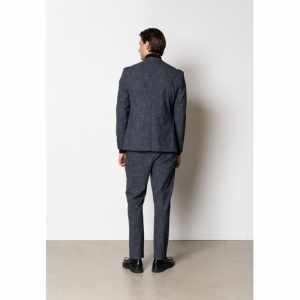 NAVY MELANGE