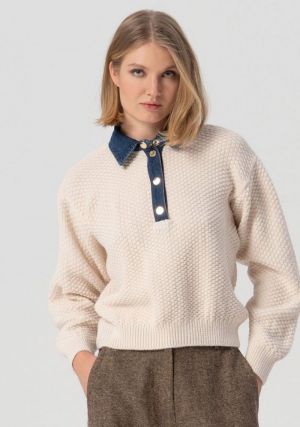  CREAM INDIGO